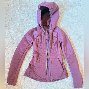 Lululemon Maroon Puffer Jacket Down For it All